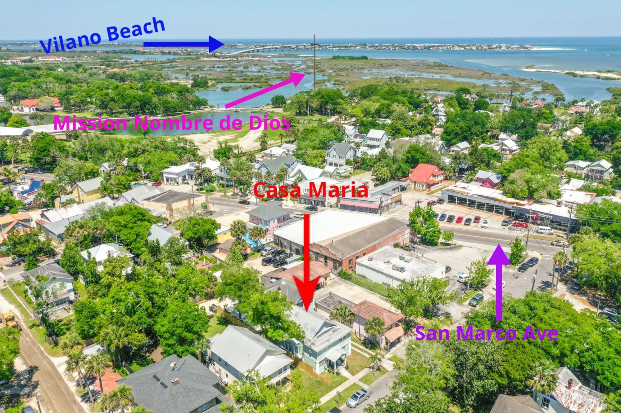 Casa Maria 2- Charming, Quaint Apt Next To Everything Downtown! St. Augustine Exteriér fotografie